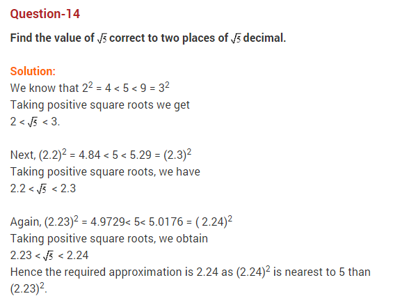 Real Numbers Class 10 Extra Questions Maths Chapter 1 Q14