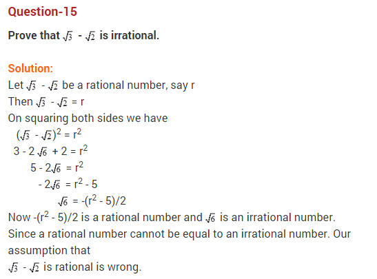 Real Numbers Class 10 Extra Questions Maths Chapter 1 Q15