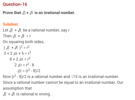 Real Numbers Class 10 Extra Questions Maths Chapter 1 Q16