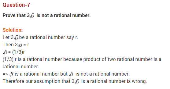 Real Numbers Class 10 Extra Questions Maths Chapter 1 Q7
