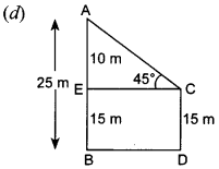 MCQ Questions for Class 10 Maths Application of Trigonometry with Answers 23
