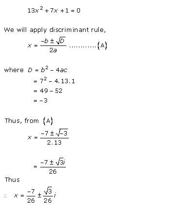 RD-Sharma-class-11-Solutions-Chapter-14-Quadratic-Equations-Ex-14.1-Q-18