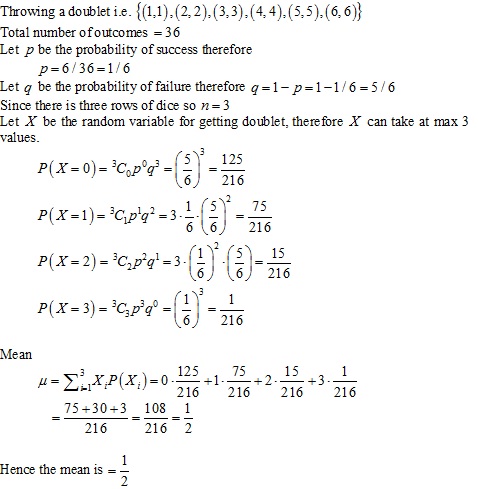 RD Sharma Class 12 Solutions Chapter 33 Binomial Distribution Ex 33.2 Q 21