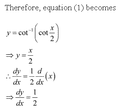 RD Sharma Class 12 Solutions Online Chapter 11 Differentiation Ex 11.3 Q38-i