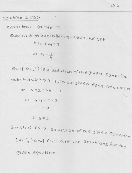 RD Sharma Class 9 Solutions Chapter 13 Linear Equations in Two Variables 5.