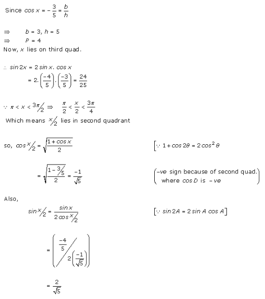 RD-Sharma-class-11-Solutions-Chapter-9-Tigonometric-Ratios-of-Multiple-And-Submultiple-Angles-Ex-9.1-Q-29