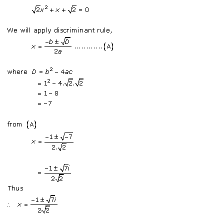 RD-Sharma-class-11-Solutions-Chapter-14-Quadratic-Equations-Ex-14.1-Q-21
