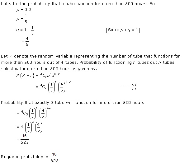 RD Sharma Class 12 Solutions Chapter 33 Binomial Distribution Ex 33.1 Q 33
