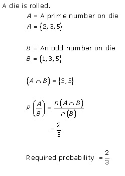 RD Sharma Class 12 Solutions Chapter 31 Probability Ex 31.3 Q 16