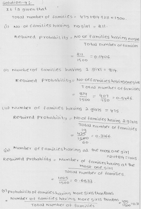RD Sharma Class 9 Solutions Chapter 25 Probability 3
