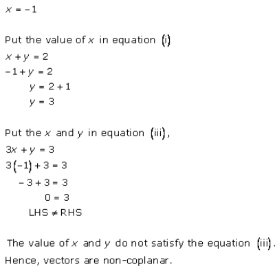 RD Sharma Class 12 Solutions Chapter 23 Algebra of Vectors Ex 23.7 Q7-iii.