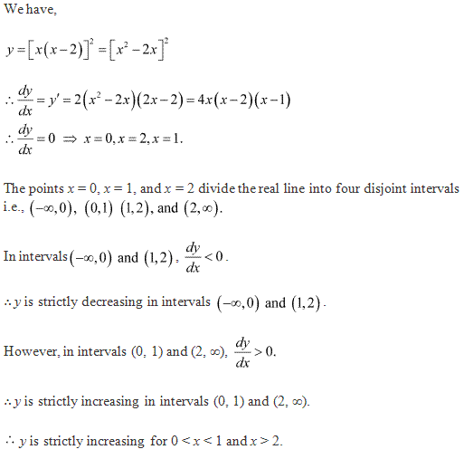 RD Sharma Class 12 Solutions Chapter 17 Increasing and Decreasing Functions Ex 17.2 Q1-xxv