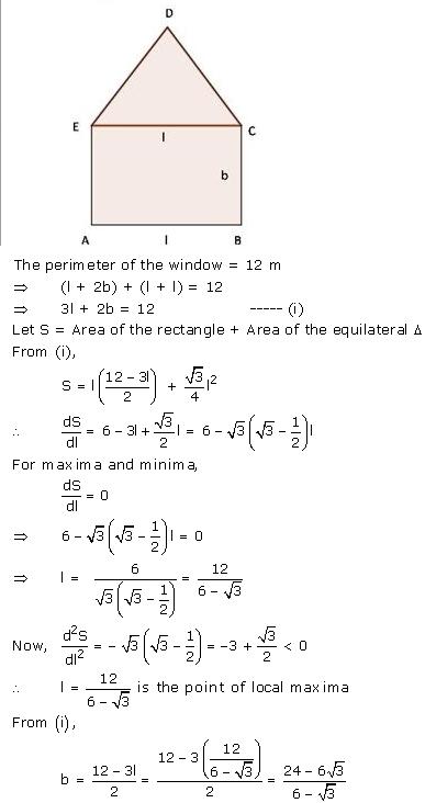 RD Sharma Class 12 Solutions Chapter 18 Maxima and Minima 18.5 Q16