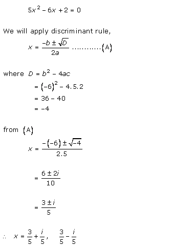 RD-Sharma-class-11-Solutions-Chapter-14-Quadratic-Equations-Ex-14.1-Q-9
