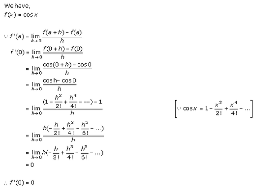RD-Sharma-class-11 Solutions-Derivatives-Chapter-30-Ex-30.1-Q-5