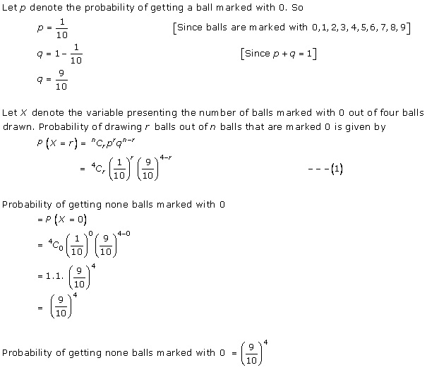RD Sharma Class 12 Solutions Chapter 33 Binomial Distribution Ex 33.1 Q 15