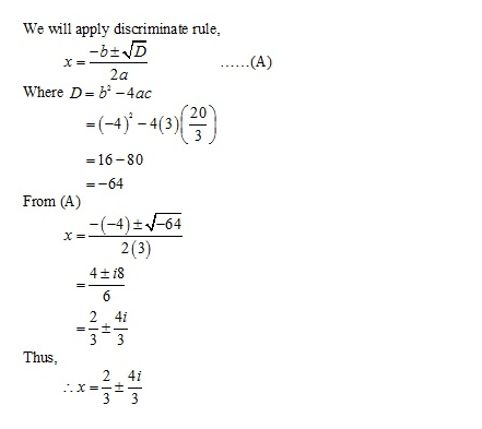 RD-Sharma-class-11-Solutions-Chapter-14-Quadratic-Equations-Ex-14.1-Q-27