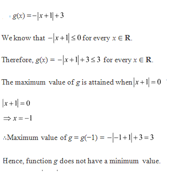 RD Sharma Class 12 Solutions Chapter 18 Maxima and Minima 18.1 Q7