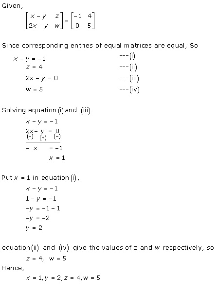 RD Sharma Class 12 Solutions Chapter 5 Algebra of Matrices Ex 5.1 Q14