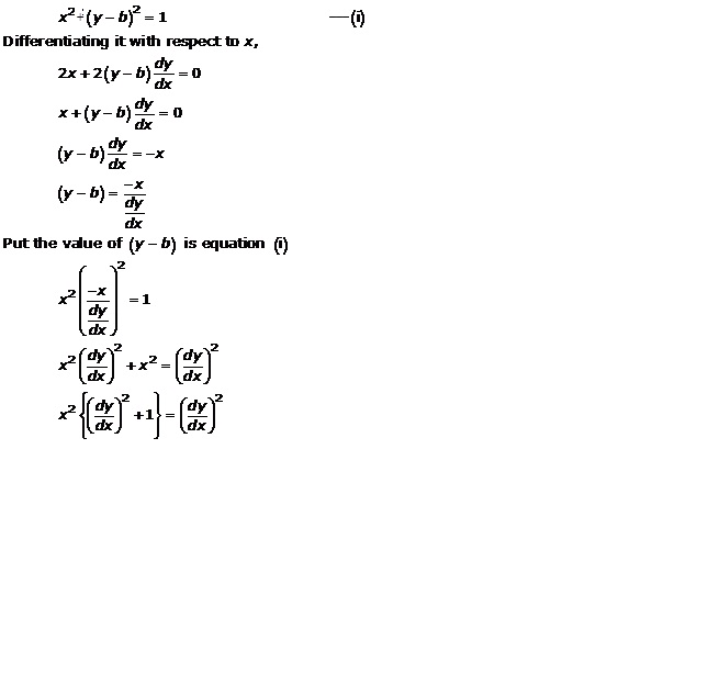 RD Sharma Class 12 Solutions Chapter 22 Differential Equations Ex 22.2 Q16-iv