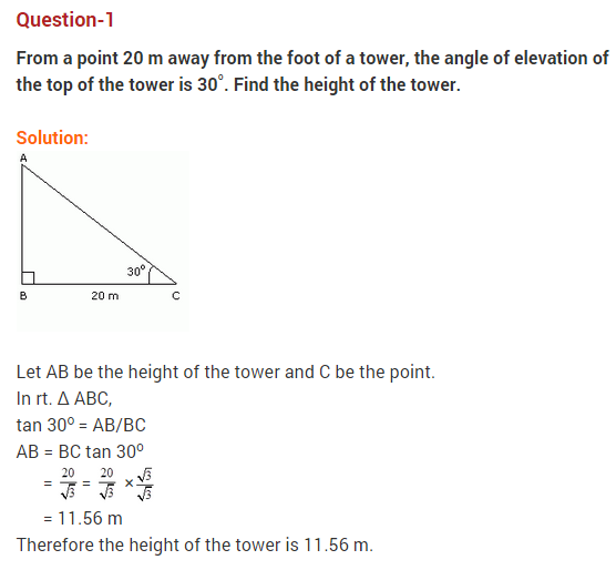 Some-Applications-of-Trigonometry-CBSE-Class-10-Maths-Extra-Questions-1
