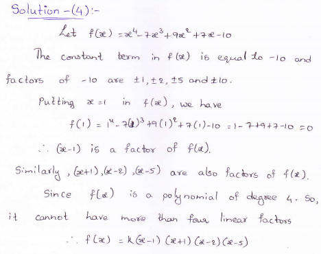 RD-Sharma-class 9-maths-Solutions-chapter 6-Factorization of Polynomials -Exercise 6.5-Question-4