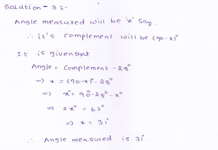 RD-Sharma-class 9-maths-Solutions-chapter 8 - Lines and Angles -Exercise 8.1 -Question-3