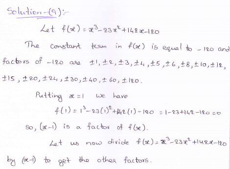 RD-Sharma-class 9-maths-Solutions-chapter 6-Factorization of Polynomials -Exercise 6.5-Question-9