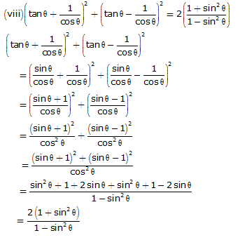 Frank-ICSE-Class-10-maths-Solutions-Trigonometric-Identities-Ex-21.1-Q-5-vi