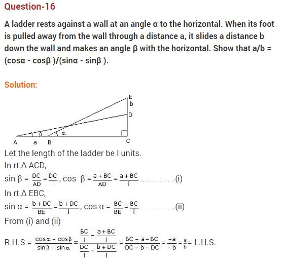 Some-Applications-of-Trigonometry-CBSE-Class-10-Maths-Extra-Questions-16
