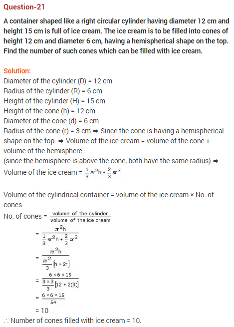 NCERT-Solutions-For-Class-10-Maths-Surface-Areas-And-Volumes-Ex-13.3-Q-5