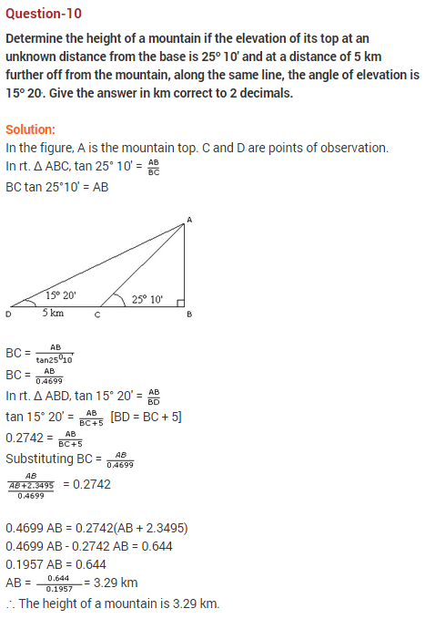 Some-Applications-of-Trigonometry-CBSE-Class-10-Maths-Extra-Questions-10