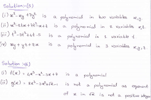 RD-Sharma-class 9-maths-Solutions-chapter 6-Factorization of Polynomials -Exercise 6.1-Question-5 and 6