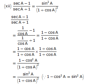 Frank-ICSE-Class-10-maths-Solutions-Trigonometric-Identities-Ex-21.1-Q-5-x