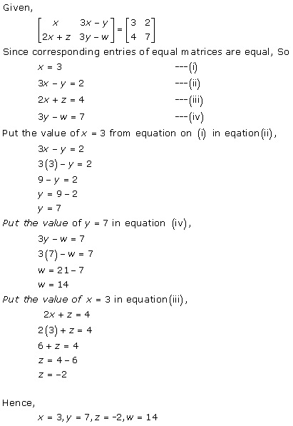 RD Sharma Class 12 Solutions Chapter 5 Algebra of Matrices Ex 5.1 Q13