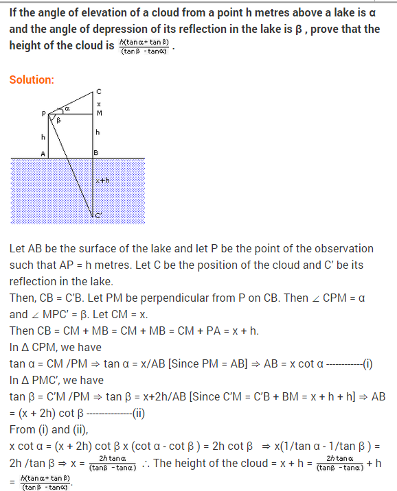 Some-Applications-of-Trigonometry-CBSE-Class-10-Maths-Extra-Questions-13