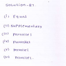 RD-Sharma-class 9-maths-Solutions-chapter 8 - Lines and Angles -Exercise 8.4 -Question-27