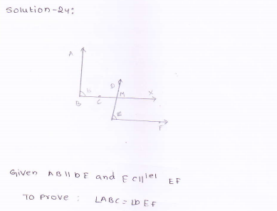 RD-Sharma-class 9-maths-Solutions-chapter 8 - Lines and Angles -Exercise 8.4 -Question-24