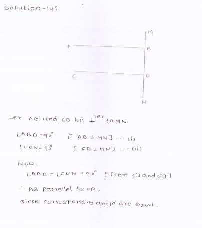 RD-Sharma-class 9-maths-Solutions-chapter 8 - Lines and Angles -Exercise 8.4 -Question-14