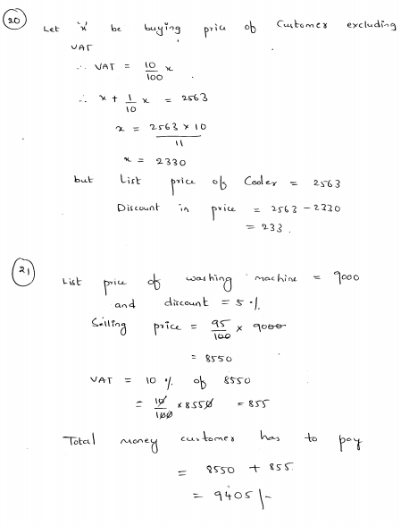 RD-Sharma-Class-8-Solutions-Chapter-13-Profit-Loss-Discount-And-VAT-Ex-13.3-Q-11