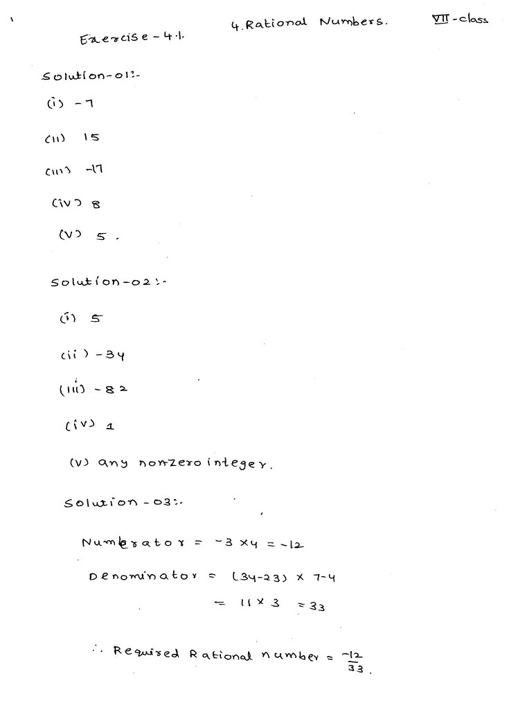 RD-sharma-Maths-Solutions -Class-7-Chapter-4-Rational-Numbers-Exercise-4.1-001