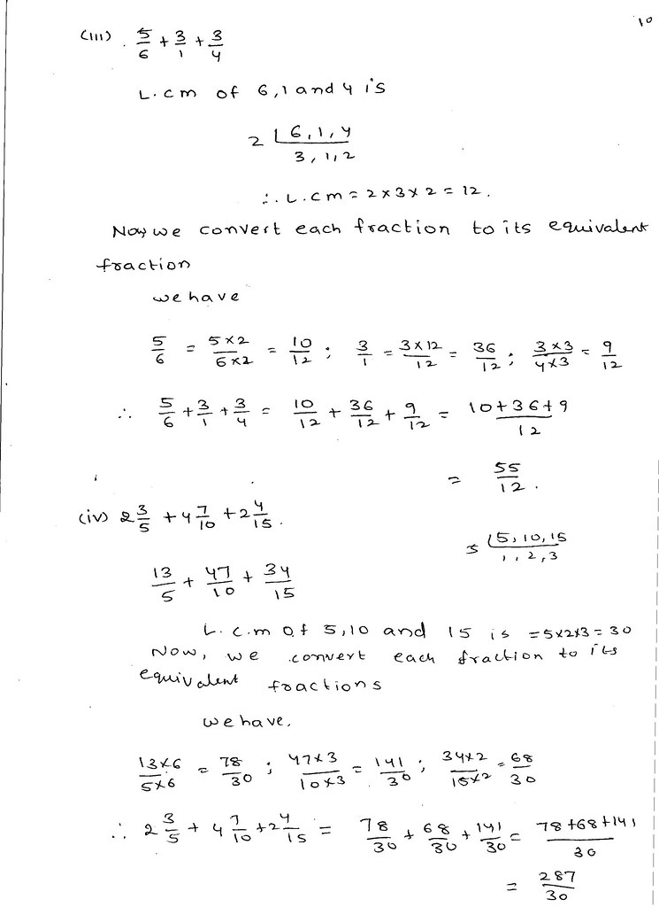 RD sharma Solutions Class 7 Maths Chapter 2 Fractions Exercise 2.1-009