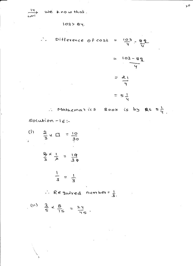 RD sharma Solutions Class 7 Maths Chapter 2 Fractions Exercise 2.1-019