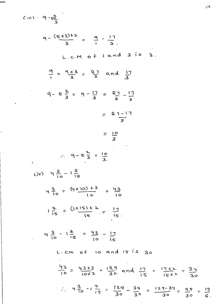 RD sharma Solutions Class 7 Maths Chapter 2 Fractions Exercise 2.1-013