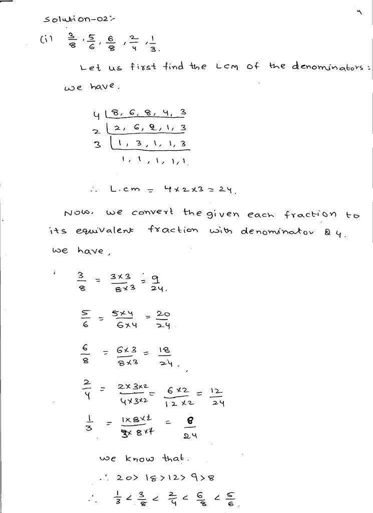 RD sharma Solutions Class 7 Maths Chapter 2 Fractions Exercise 2.1-003