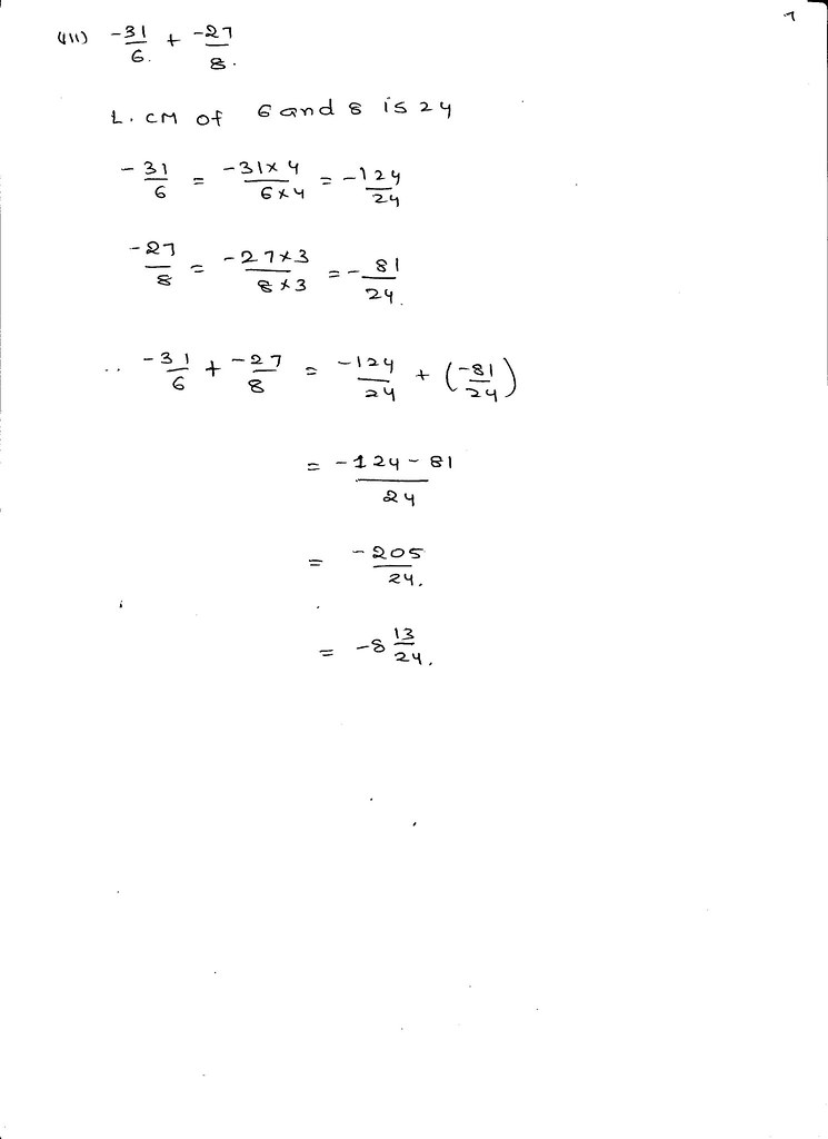 RD-sharma-Solutions-Maths -Class-7-Chapter-5-Operations-on-Rational-Numbers-Exercise-5.1-007