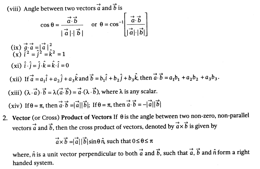 important-questions-for-class-12-cbse-maths-dot-and-cross-products-of-two-vectors-2