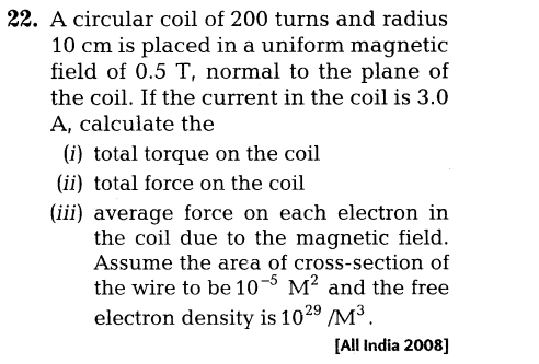 important-questions-for-class-12-physics-cbse-magnetic-force-and-torque-t-43-4