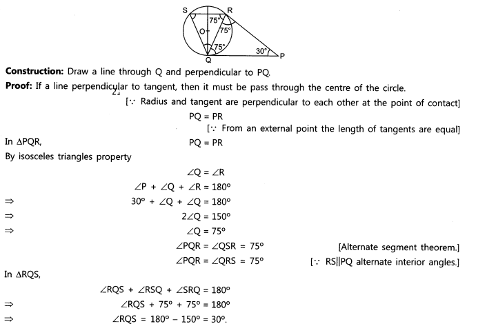 CBSE Sample Papers for Class 10 SA2 Maths Solved 2016 Set 11-25