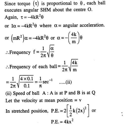 JEE Main Previous Year Papers Questions With Solutions Physics Simple Harmonic Motion-57